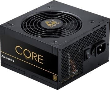 Chieftec Core Series BBS-700S - Strømforsyning (intern) - ATX12V 2.3/ EPS12V/ PS/2 - 80 PLUS Gold - AC 100-240 V - 700 watt - aktiv PFC