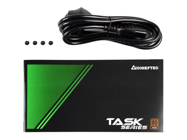 Chieftec TASK Series TPS-700S - Strømforsyning (intern) - ATX12V 2.3/ EPS12V/ PS/2 - 80 PLUS Bronze - AC 100-240 V - 700 watt - aktiv PFC