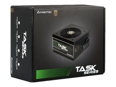 Chieftec TASK Series TPS-700S - Strømforsyning (intern) - ATX12V 2.3/ EPS12V/ PS/2 - 80 PLUS Bronze - AC 100-240 V - 700 watt - aktiv PFC