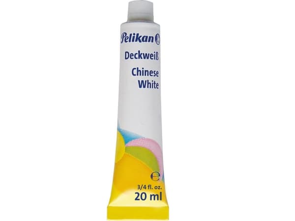 Pelikan 732/7 - Maling - Kinesisk hvitt - opak - 20 ml