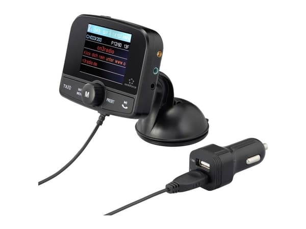 Renkforce RF-CRDAB-100 DAB+ -vastaanotin Imukuppiteline, Bluetooth-musiikin suoratoistojärjestelmä