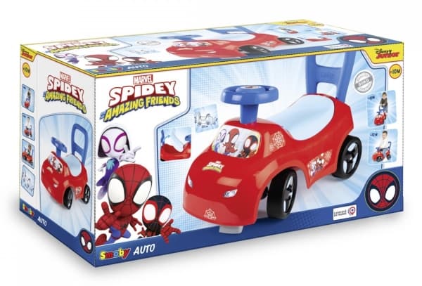 Smoby 720546, 1 år, 4 hjul, Blå, Rød, Hvit