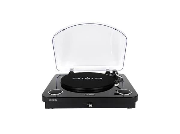 Aiwa GBTUR-120BK, Svart, 33,45,78 RPM, 2.1+EDR, 10 m, 10 W, 100 - 20000 Hz