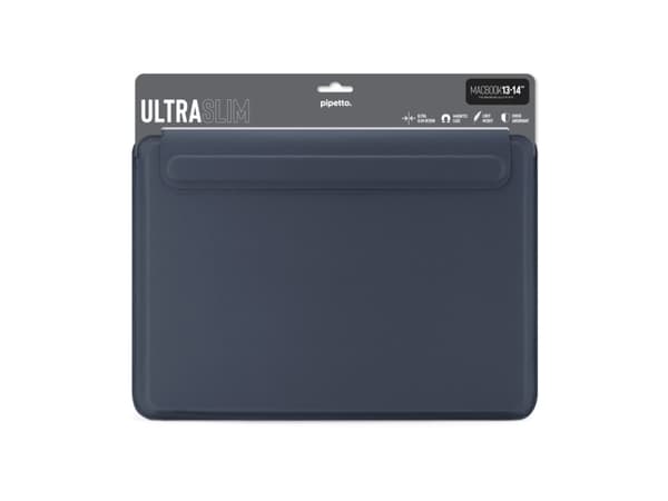 Pipetto Ultra Slim Sleeve for MacBook 13/14" - Dark Blue