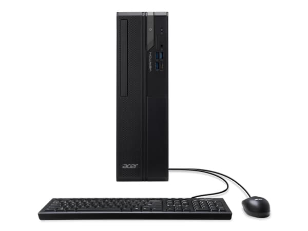 Acer Veriton VX2720G, Intel® Core™ i5, i5-14400, 16 GB, 512 GB, DVD Super Multi, Windows 11 Pro Svart