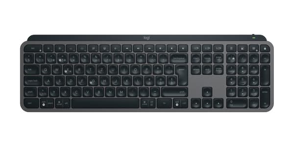 Logitech 920-010928 tangentbord Mus inkluderad Kontor Trådlös RF + Bluetooth QWERTZ schweizisk grafit