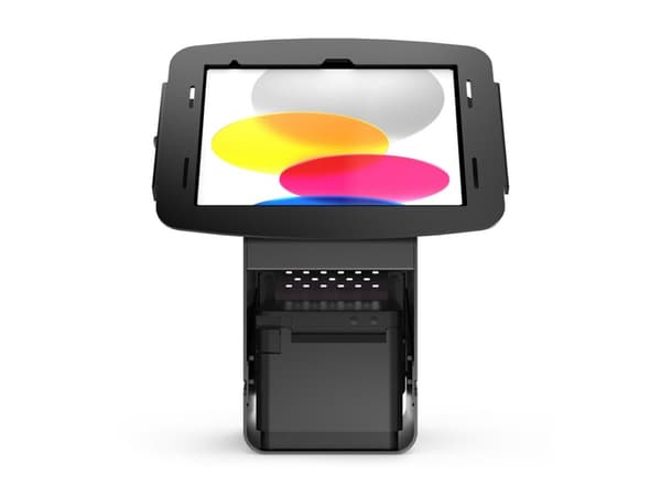 Compulocks iPad 10th-11th (A16) Gen Space Enclosure Tablet Printer Kiosk - Ställ - kioskstil - för skrivare/surfplatta - svart - monteringsgränssnitt