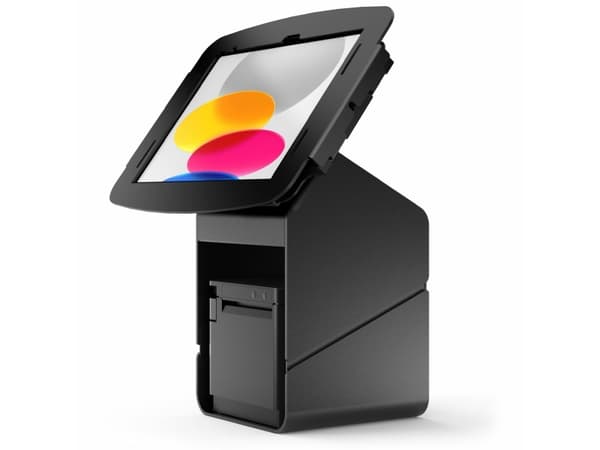 Compulocks iPad 10th-11th (A16) Gen Space Enclosure Tablet Printer Kiosk - Ställ - kioskstil - för skrivare/surfplatta - svart - monteringsgränssnitt