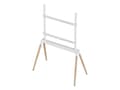 Miniatyrbilde 3 av 3: GEMBIRD Gulvstativ for TV 55-86 tommer hvit/tre