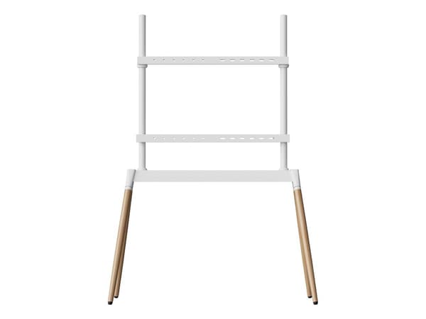 GEMBIRD Gulvstativ for TV 55-86 tommer hvit/tre
