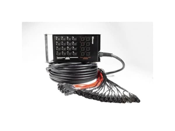 Cordial EYB 16-8 C 30 Stagebox 30 m Antal ingångar:8 x Antal utgångar:16 x