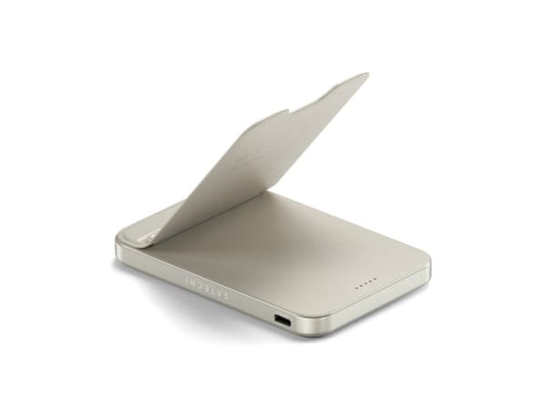 Satechi Qi2 5K Magnetic Power Bank with Stand - Sand