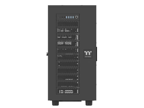 Thermaltake AX700 TG, Tower, PC, Svart, ATX, EATX, micro ATX, Mini-ITX, SSI CEB, SSI EEB, XL-ATX, SPCC, Stål, 19 cm