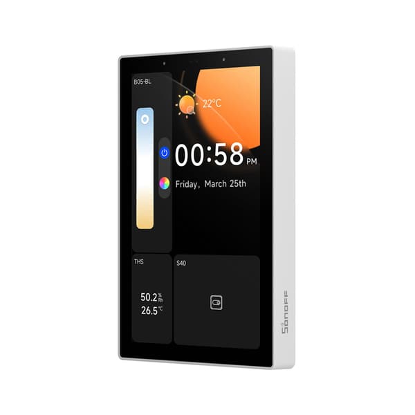 SONOFF Smart Kontrollpanel med WiFi, Bluetooth, Zigbee 3.0, Matter