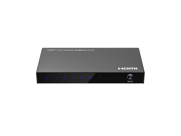 8K@60Hz HDMI Switch 5x1, HDCP 2.3, w/ Remote control