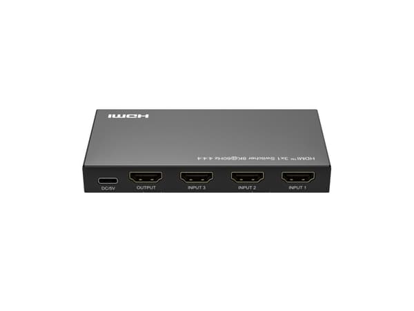 8K@60Hz HDMI Switch 5x1, HDCP 2.3, w/ Remote control