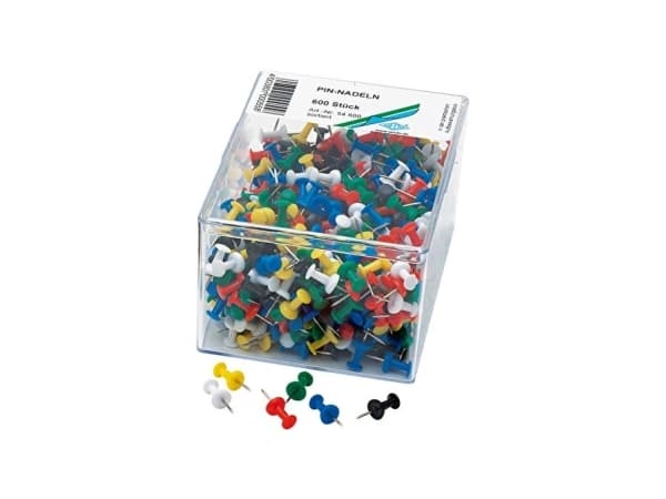Wedo 54 600, Multi, Metalli, Muovi, Laatikko, 23 mm, 600 kpl