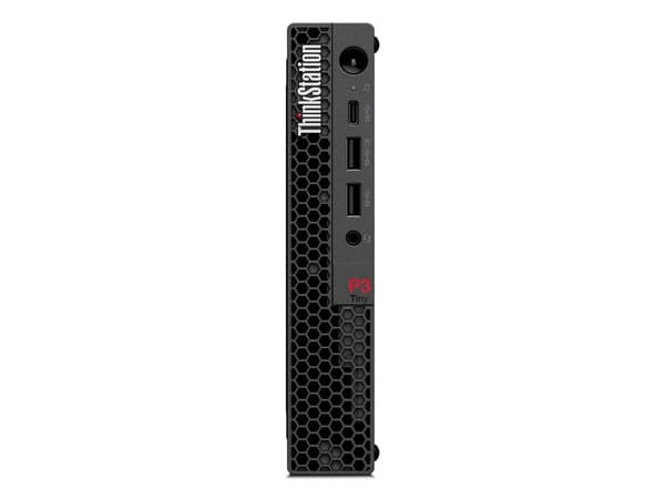 Lenovo ThinkStation P3 Tiny, Intel® Core™ i7, i7-14700, 16 GB, 1 TB, Windows 11 Pro, 64-bit Svart