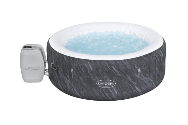 Bestway Lay-Z-Spa 60175, 669 l, 4 personer, Rund, Bubbel-/jetstrålemassage, Grå, Vit, 40 ° C