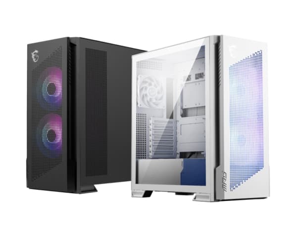 MSI MPG VELOX 300R AIRFLOW PZ, Midi Tower, PC, Hvit, ATX, EATX, Micro ATX, Mini-ITX, Spilling, 16,5 cm