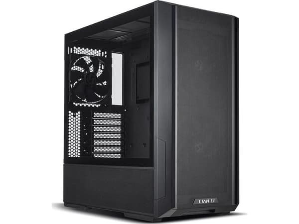 Lian Li Lancool 216-X, Midi Tower, PC, Svart, ATX, EATX, micro ATX, Mini-ITX, Stål, Härdat glas, Multi