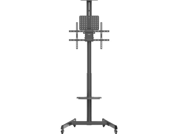 SpeaKa Professional SP-TVC-1300 TV-rullevogn Kan indstilles i højden, #####Handkurbel, #####Kameraablage, #####Geräteablage 94,0 cm (37) - 190,5 cm (
