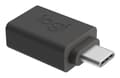 Miniatyrbild 2 av 3: Logitech 956-000005 kabelomvandlare (hane/hona) USB C USB A grafit