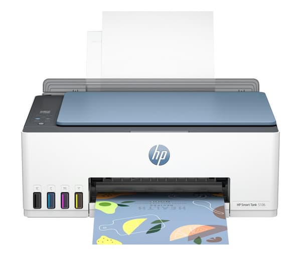 HP Smart Tank 5106 Trådlöst All-in-One Färg Skrivare, Kopiator och skanner