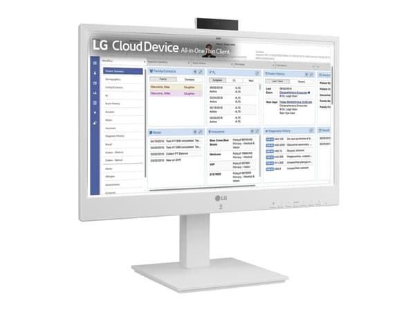 LG 24CR671N-2P, 60,5 cm (23,8"), Full HD, Intel® Pentium®, 8 Gt, 256 Gt, Valkoinen