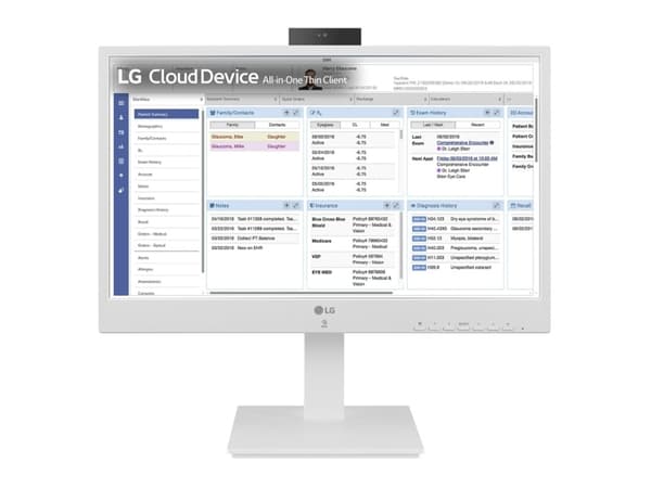 LG 24CR671N-2P, 60,5 cm (23,8"), Full HD, Intel® Pentium®, 8 Gt, 256 Gt, Valkoinen