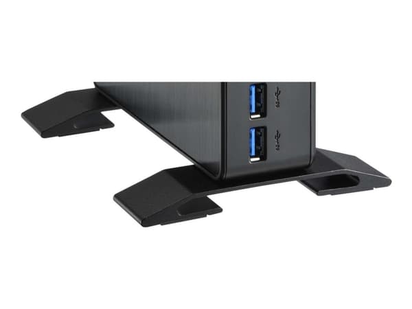 Shuttle NC4010XA nano PC-system NC4010XA, Celeron 7305, 4GB RAM, 128GB M.2SSD, 7x USB 3.2, 1xHDMI,