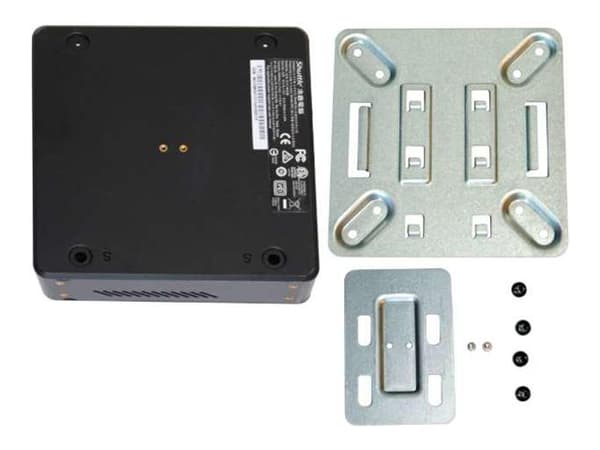 Shuttle NC4010XA nano PC-system NC4010XA, Celeron 7305, 4GB RAM, 128GB M.2SSD, 7x USB 3.2, 1xHDMI,