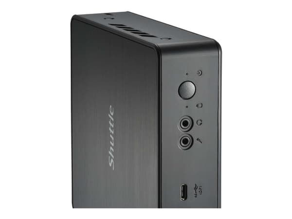 Shuttle NC4010XA nano PC-system NC4010XA, Celeron 7305, 4GB RAM, 128GB M.2SSD, 7x USB 3.2, 1xHDMI,