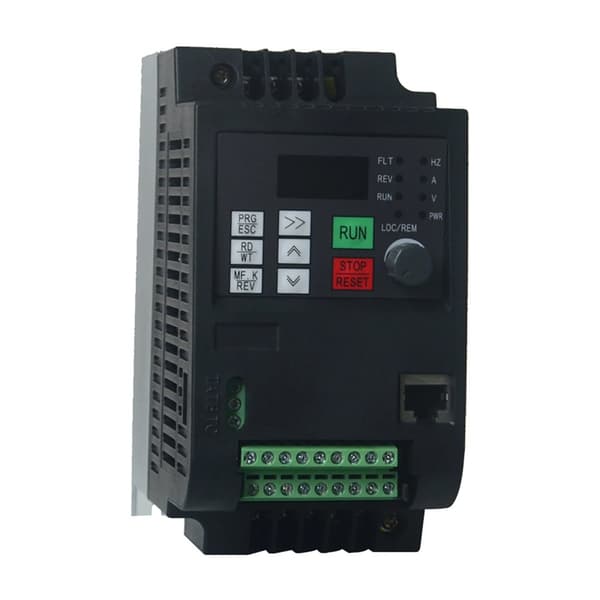 Frekvensomformer, 0,75KW - 4KW udgangseffekt, justerbar hastighedskontrol,750W 220V til 380V