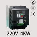 Miniatyrbild 2 av 2: Variabel frekvensdrift, flera effektalternativ, hög frekvensområde,3-fas 220V, 1 fas 220V, 220V 4KW
