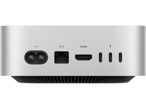 APPLE Mac Mini Z1JV M4 Pro 12C CPU/16C GPU/16C N.E. 64GB 4TB SSD Gbit Eth DE Silber (Z1JV-MCX44D/A-07LCR5)