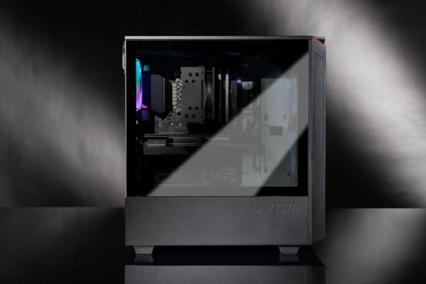 CAPTIVA Gaming G12IG 21V3 - Tower - Core i5 upp till 4.3 GHz - RAM 16 GB - SSD 500 GB - Gigabit Ethernet - skärm: ingen