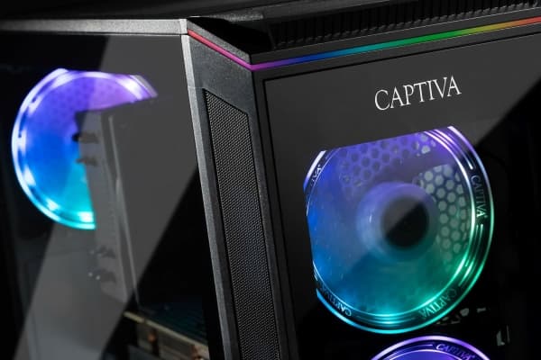 CAPTIVA Gaming G12IG 21V3 - Tower - Core i5 upp till 4.3 GHz - RAM 16 GB - SSD 500 GB - Gigabit Ethernet - skärm: ingen