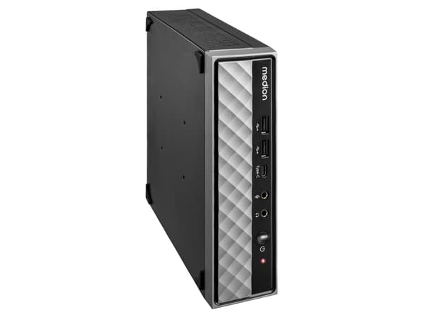 Medion Akoya S20 Slim MD35427 - Intel i5-12400T 16GB RAM 512GB SSD UHD Graph - Core i5 - 4.2 GHz - 512 GB - Bluetooth 5 - Bluetooth - USB 2.0 - USB 3 musta, Hopea