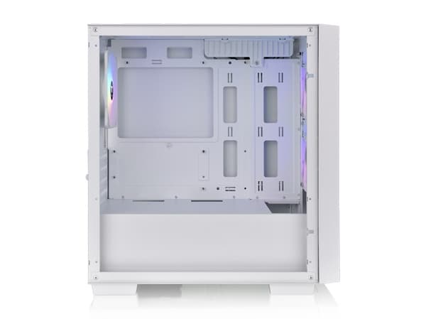 Thermaltake Versa H16 TG ARGB, Micro Tower, PC, Vit, micro ATX, Mini-ITX, SPCC, 17,5 cm