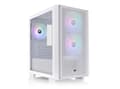 Miniatyrbild 5 av 5: Thermaltake Versa H16 TG ARGB, Micro Tower, PC, Vit, micro ATX, Mini-ITX, SPCC, 17,5 cm