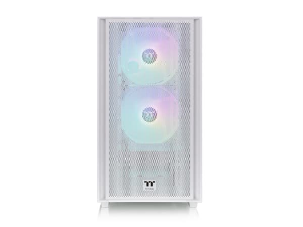 Thermaltake Versa H16 TG ARGB, Micro Tower, PC, Vit, micro ATX, Mini-ITX, SPCC, 17,5 cm