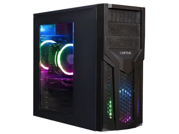 Captiva I67-586 PC DDR4-SDRAM i5-12400F Tower Intel® Core™ i5 16 GB 500 GB SSD Windows 11 Home Schwarz (67586) musta