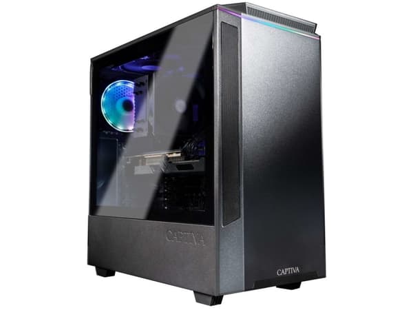 CAPTIVA PC Advanced Gaming I89-614 (i7-14700F/RTX4060 Ti 8GB GDDR6/SSD 1TB/32GB/WLAN/w/o OS), 2,1 GHz, Intel® Core™ i7, 32 GB, DDR5-SDRAM, 1 TB, SSD