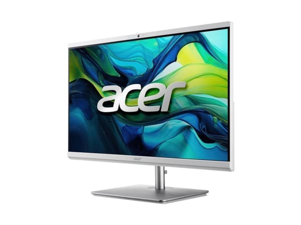 Acer Aspire C 27 C27-195ES - Allt-i-ett Core Ultra 5 125U / upp till 4.3 GHz - RAM 16 GB - SSD 1.024 TB - Intel Graphics - Gigabit Ethernet, Bluetoot