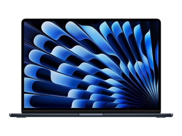 Apple MacBook Air - M3 - M3 10-core GPU - 8 GB RAM - 256 GB SSD - 15.3" IPS 2880 x 1864 (WQXGA+) - Wi-Fi 6E, Bluetooth - midnatt - kbd: Svensk/finsk Marineblå