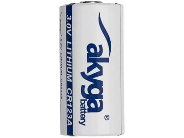Akyga CR123HT CR-123A Fotobatteri Li-MnO2 1500 mAh 3 V 1 stk