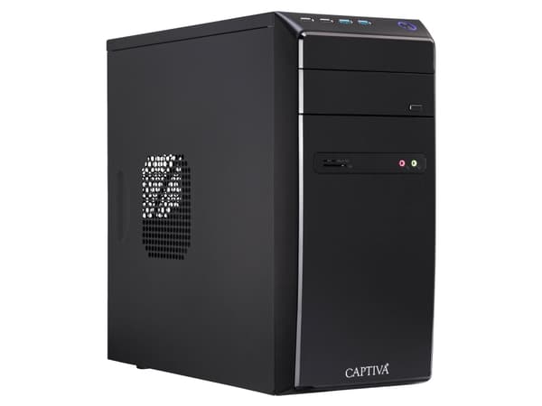 CAPTIVA Power Starter I68-899, 2.5 GHz, Intel® Core™ i5, 16 GB, 500 GB, DVD-RW, Windows 11 Pro musta