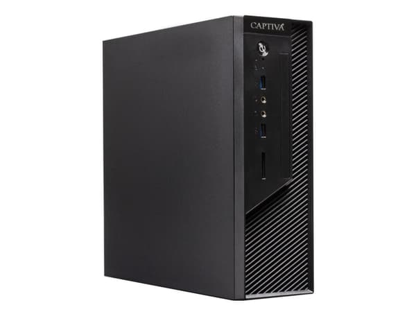 CAPTIVA Workstation I73-127, 1.8 GHz, Intel® Core™ i5, 8 GB, DDR4-SDRAM, 250 GB, SSD musta