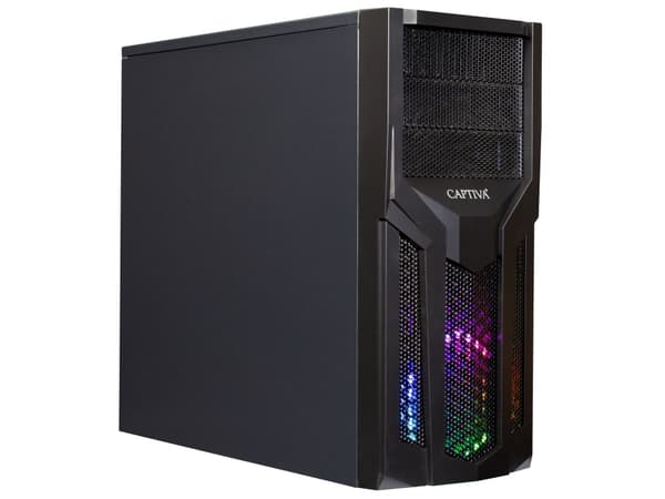 Captiva I67-582 PC DDR4-SDRAM i5-12400F Midi Tower Intel® Core™ i5 16 GB 500 GB SSD Schwarz (67582) Svart